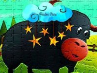 Hidden Stars Cartoon Puzzle