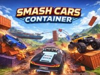 Smash Cars Container Stunt Game Online Arcade Game