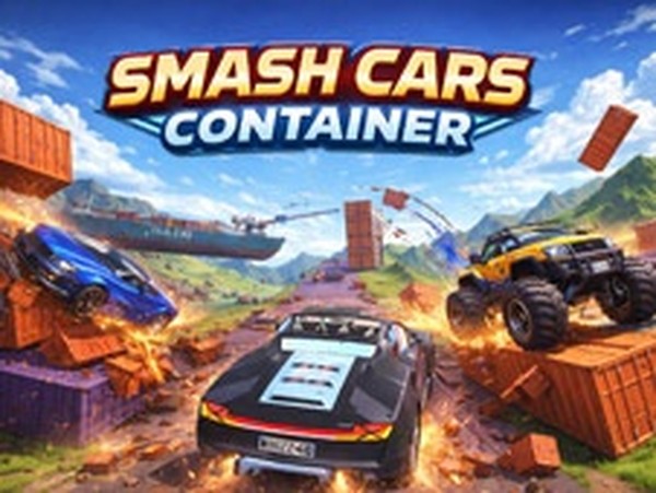 Smash Cars Container Stunt Game Online Arcade Game
