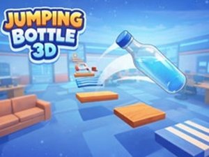 Jumping Bottle 3D Online Arcade Game