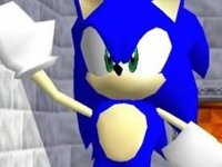 Sonic in Super Mario 64 Online Arcade Game