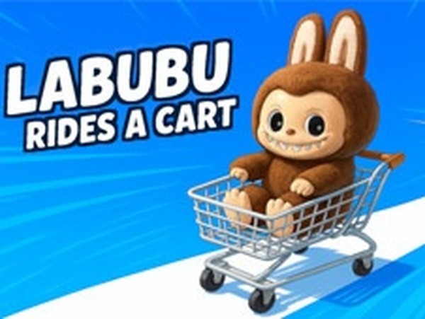 Labubu Rides a Cart Online Arcade Game