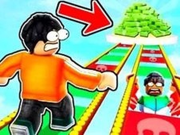 Obby: Mini-Games Online Game - Multiplayer Obstacle Race Arcade Game