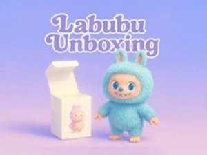 Labubu Unboxing & Match 3D Puzzle Game - Matching Game