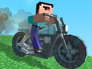 Nubik Rides a Motorcycle Online Arcade Game