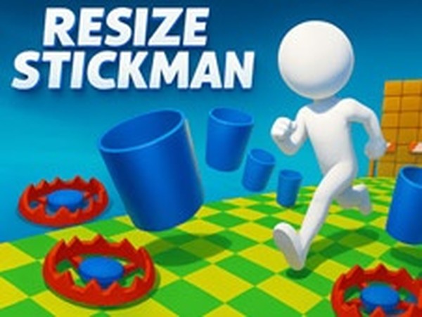 Resize Stickman Online Arcade Game