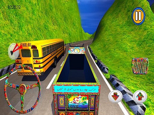 Baloch Cargo Truck Driving Simulator Online Driving Game