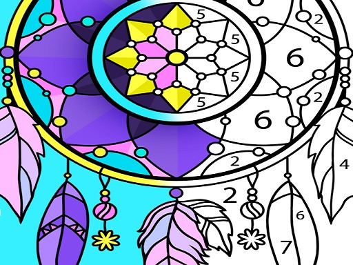 Relax Color by Number: Adult Coloring Book Game - Puzzle Game