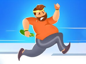 Fat Man Parkour Online Arcade Game