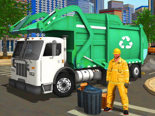 City Cleaner 3D Tractor Simulator Arcade Game