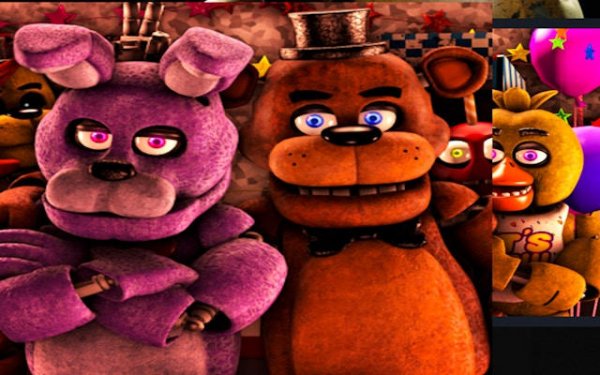 FNAF Freddy Sliding Puzzle Game
