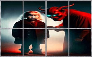 Demons Slider Block Blitz - Puzzle Game