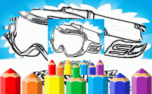 Dirt Bike Coloring Pages: Free Online Coloring Game
