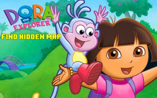 Dora the Explorer: Find Hidden Map - Adventure Game