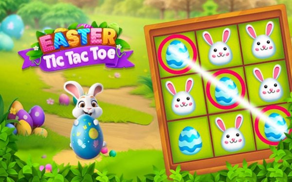 Easter Tic Tak Toe Game