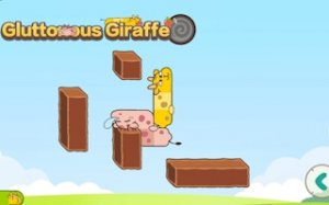 Giraffe Leaf Catch Puzzle