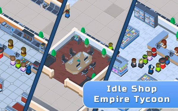 Idle Shop Empire Tycoon - Mall Management Simulator Game (Idle Game)