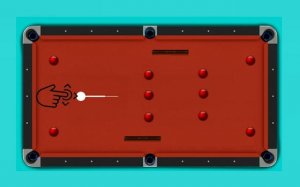 Red Ball Pool Game