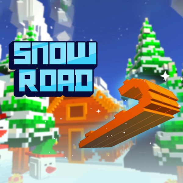 Snow Road: Endless Sled Game Online Arcade Game